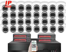 IP 32 kamerový set s externím PoE XM-3209B-Ext. 4MPx, CZ menu - 51990 Kč