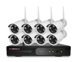 Bezdrátový 8 kamerový set WiFi IP PRO WIP8-102B 3MPx, CZ menu - 11190 Kč