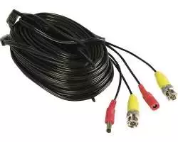 BNC+DC Video kabel 18m pro 1 kameru (analog, AHD) - 168 Kč
