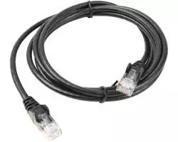 UTP síťový kabel Patch RJ45 CAT5e 5m černý - 68 Kč