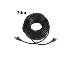 UTP síťový kabel Patch RJ45 CAT5e 20m černý - 118 Kč