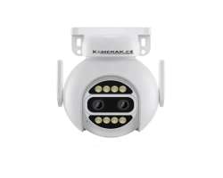 P2P PTZ WiFi kamera XM-400 dva objektivy 2x4MPx 8x optický zoom - 1890 Kč