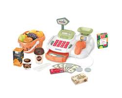 Dtsk pokladna 668-115 se skenerem a kalkulakou  Supermarket set 36 ks - 570 K