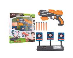 SHOOT GAME 999-3: Elektronick bodovac tere a pistole na mkk kulky - 490 K