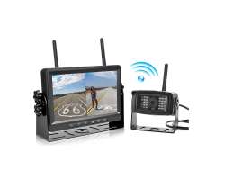 WiFi parkovací set TRUCK BUS trailer K0205 1 wifi kamera + 7" LCD split - 4290 Kč