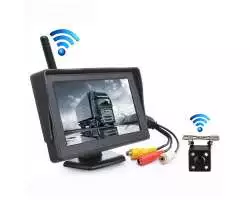 Wifi parkovací set K0330 1x4LED kamera s 4,3" LCD displejem - 1798 Kč