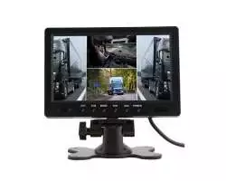 LCD 9" C0062 Split Screen Quad  4CH pro parkovací kamery - 2790 Kč