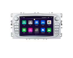 Autoradio 7" Q3209KT Android 10, 2GB+32GB s BT GPS WiFi pro Ford Focus Mondeo C-MAX - 3998 K
