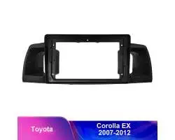 Toyota corolla ex (2007-2012) 9"- Redukční rámeček  A7082 pro autorádio 9" (matt black) - 553 Kč