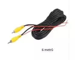 RCA kabel pro parkovací kameru 6m - 68 Kč