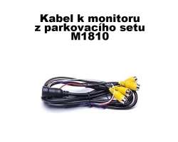 Propojovací kabel k monitoru z parkovacího setu M1810, L0210 - 398 Kč