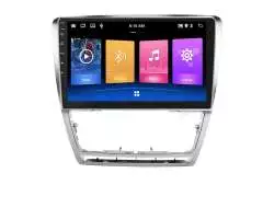 Autorádio 10.1" LCD A2752 Android 10 s rámečkem pro Škoda Octavia II 2007-2013 facelift - 3798 Kč