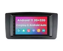  Autorádio 7"LCD A3017 2GB+32GB Android 11 s rámečkem SK-010 pro Škoda Octavia II/Yeti - 4198 Kč