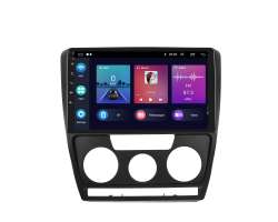 Autorádio 10,1" LCD A3196 Android 13 s rámečkem A7783 pro Škoda Octavia 2004-2014 black - 4198 Kč