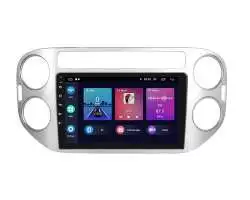 Autorádio 9" LCD A3018 Android 11 s rámečkem A7094 pro VW Tiguan 2010-2015 stříbrná - 4098 Kč