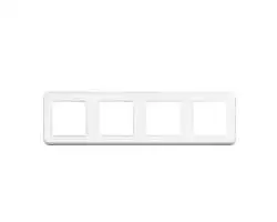 UNIC Rámeček 295mm pro 4 moduly 52*52mm plast bílý - 88 Kč