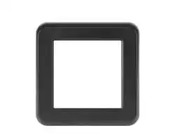 UNIC Rámeček pro 1 modul, 82mm plast černý - 25 Kč
