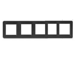 UNIC Rmeek  366mm pro 5 modul 52*52mm plast ern - 88 K