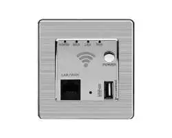 SRAN WiFi socket včetně rámečku nerez ocel - 595 Kč