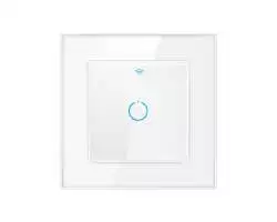 SRAN WiFi vypínač v rámečku, sklo bílý - 385 Kč