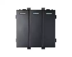 SRAN Modul MDS03P 3Vypínač černý - 50 Kč