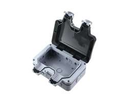 SRAN IP66 Vodotsn montn krabce BOX pro dv zsuvky - 345 K