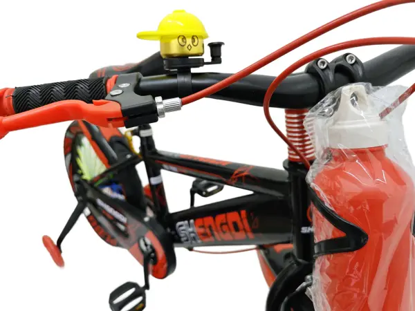 volna detske kolo ubcyc-08 velikost 16" cernocervene