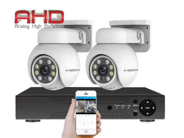 2 kamerovy set ahd wn2-089a ptz 2mpx, cz menu