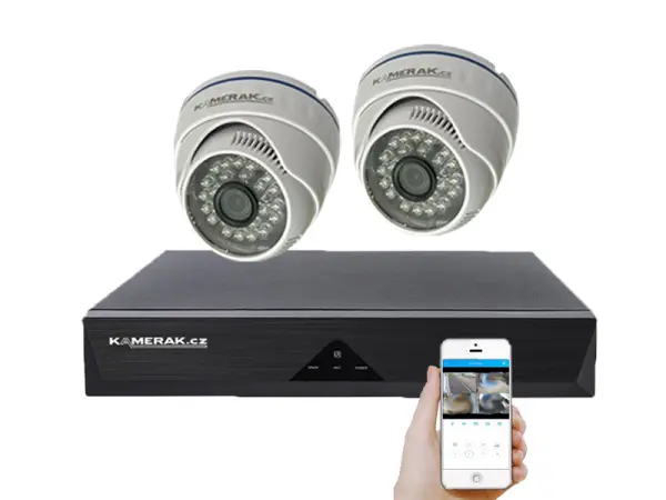 2 kamerovy ahd set wn2-51e 5mpx 1920p, h.265, cz menu