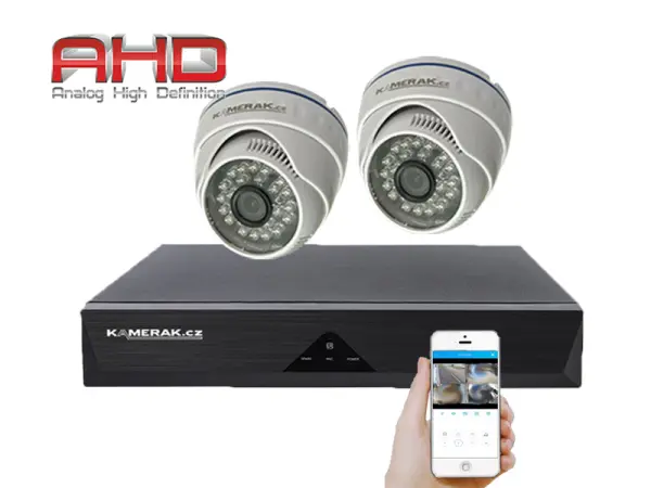 2 kamerovy ahd set wn2-51e 5mpx 1920p, h.265, cz menu