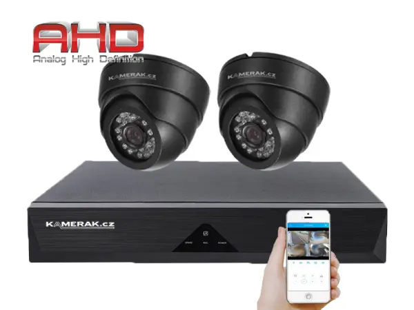 2 kamerovy ahd set wn2-52e 5mpx 1920p, h.265, cz menu
