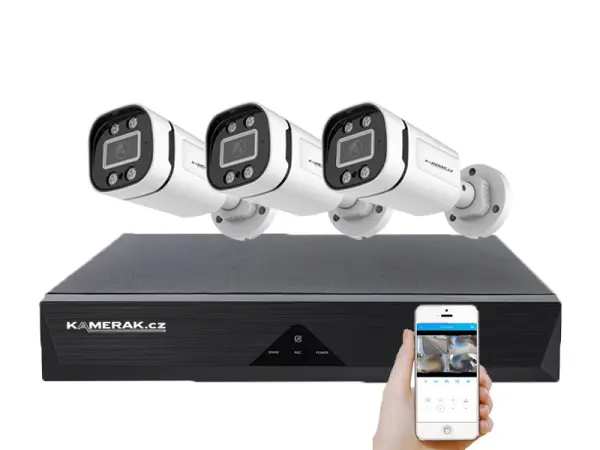 3 kamerovy ahd set wn3-59e 5mpx 1920p, h.265, cz menu