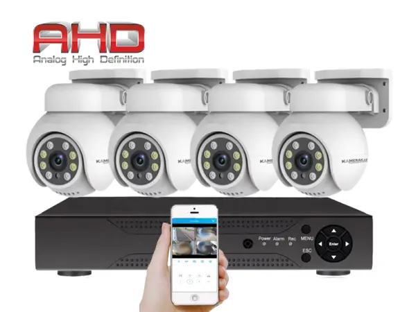 4 kamerov� set AHD WN4-089A PTZ 2 Mpx, CZ menu