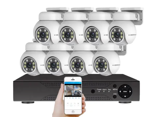 8 kamerovy set ahd wn8-089a ptz 2mpx, cz menu