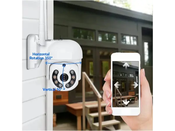 bezdratovy 8 kamerovy set wifi ip pro wip8-108b 3mpx, ptz, cz menu