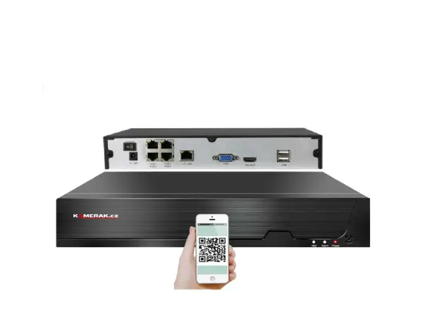 poe ip 3 kamerovy set xm-313b 4mpx, cz menu