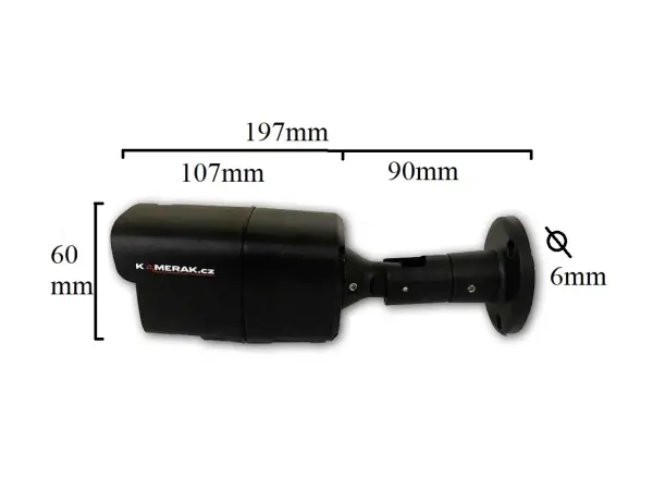 4k poe ip 4 kamerovy set xm-407d 8mpx, cz menu