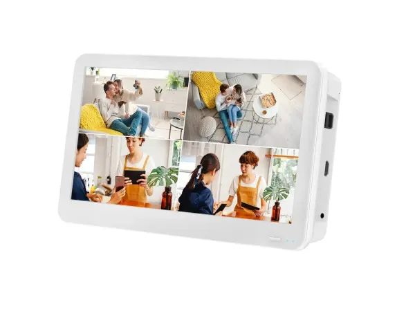 PoE IP 4 kamerov� set XM-455D 8MPx s  LCD 12", CZ menu