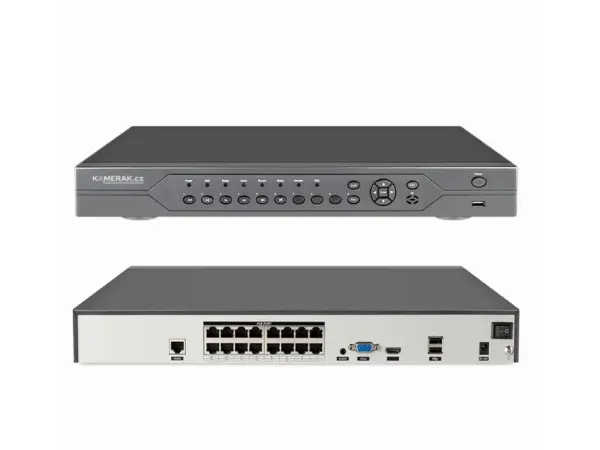 PoE IP 12 kamerov� set XM-1203B 4MPx, mikrofon, CZ menu