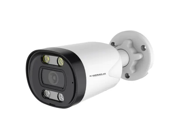 poe ip kamera  xm-13b 4mpx, ir i led prisvit, bullet bila s mikrofonem