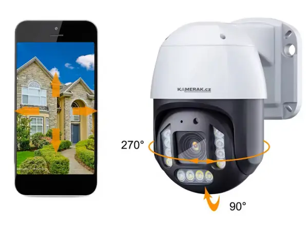 poe ip kamera otocna ptz xm-21b 4mpx 2,8-12mm 5x zoom bullet bilocerna