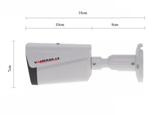 4K PoE IP kamera XM-01D 8Mpx