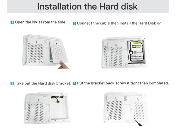 bezdratovy 3 kamerovy set wifi ip pro wip3-152b 11,6"lcd, 3mpx, cz menu