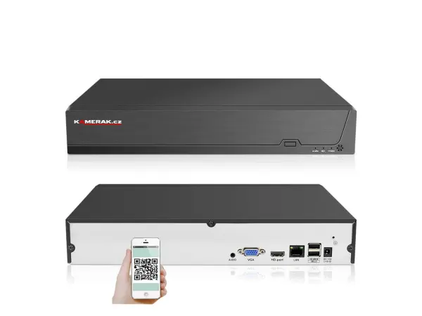 ip 32 kamerovy set s externim poe xm-3214b-ext. 4mpx, cz menu