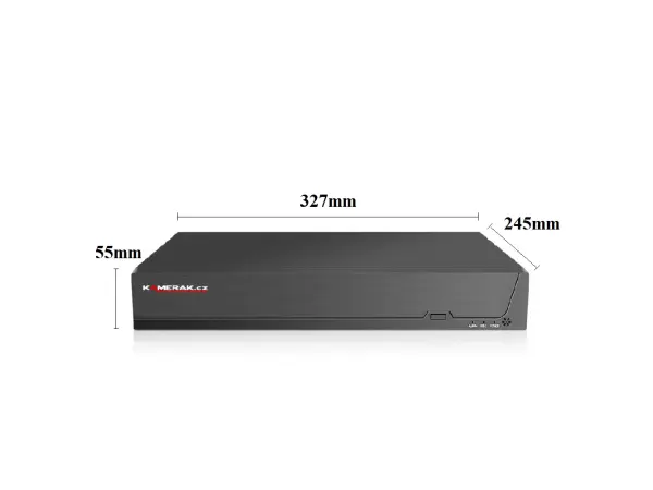 nvr-6432 32ch rekorder az 8mpx pro 32 ip kamer, cz menu