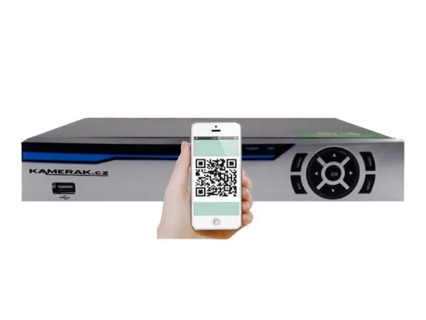 12 kamerov� AHD set HE12-55A 2Mpx 1080p, H.265, CZ menu