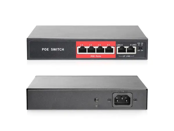 ip 12 kamerovy set s externim poe xm-1210b-ext. 4mpx, mikrofon, cz menu