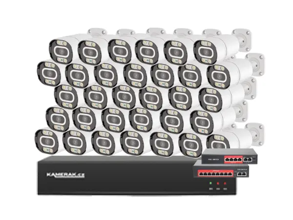 ip 32 kamerovy set s externim poe xm-3203b-ext. 4mpx, cz menu