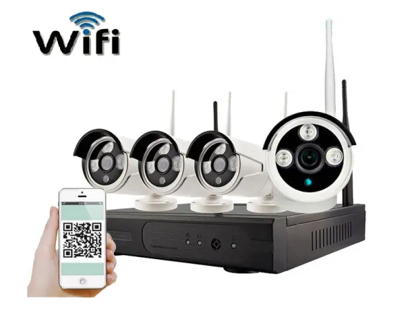 bezdratovy 4 kamerovy set wifi ip pro wip4-102b 3mpx, cz menu