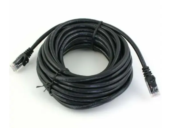 utp sitovy kabel patch rj45 cat5e 10m cerny